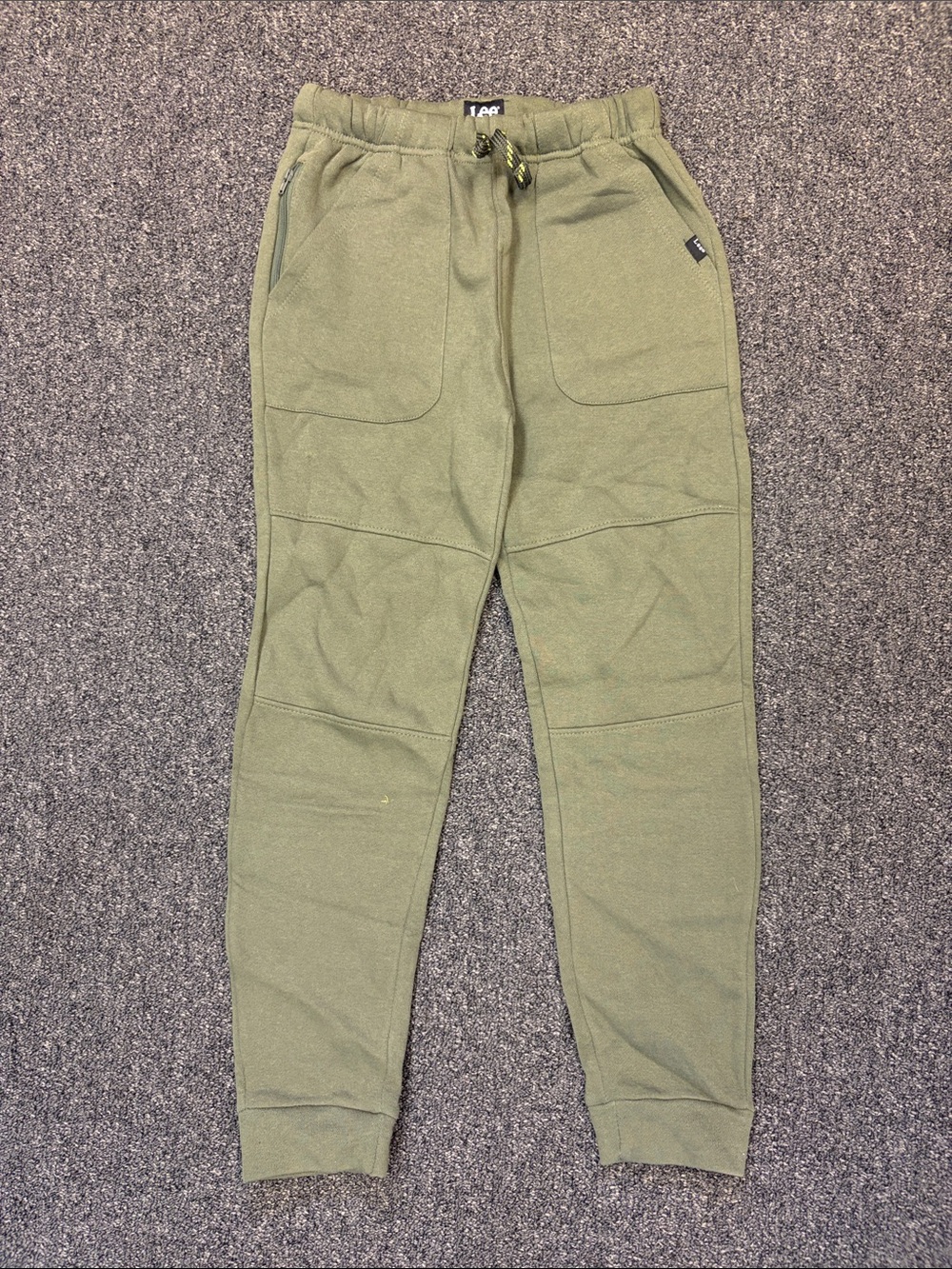 Lee Olive Green Kids Jogger Sweatpants